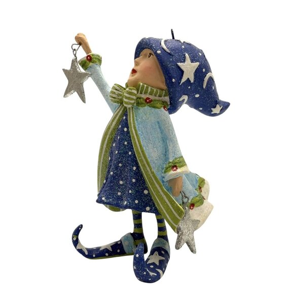 Patience Brewster Krinkles Dash Away Comet’s Star Elf Ornament 4” - Picture 1 of 6